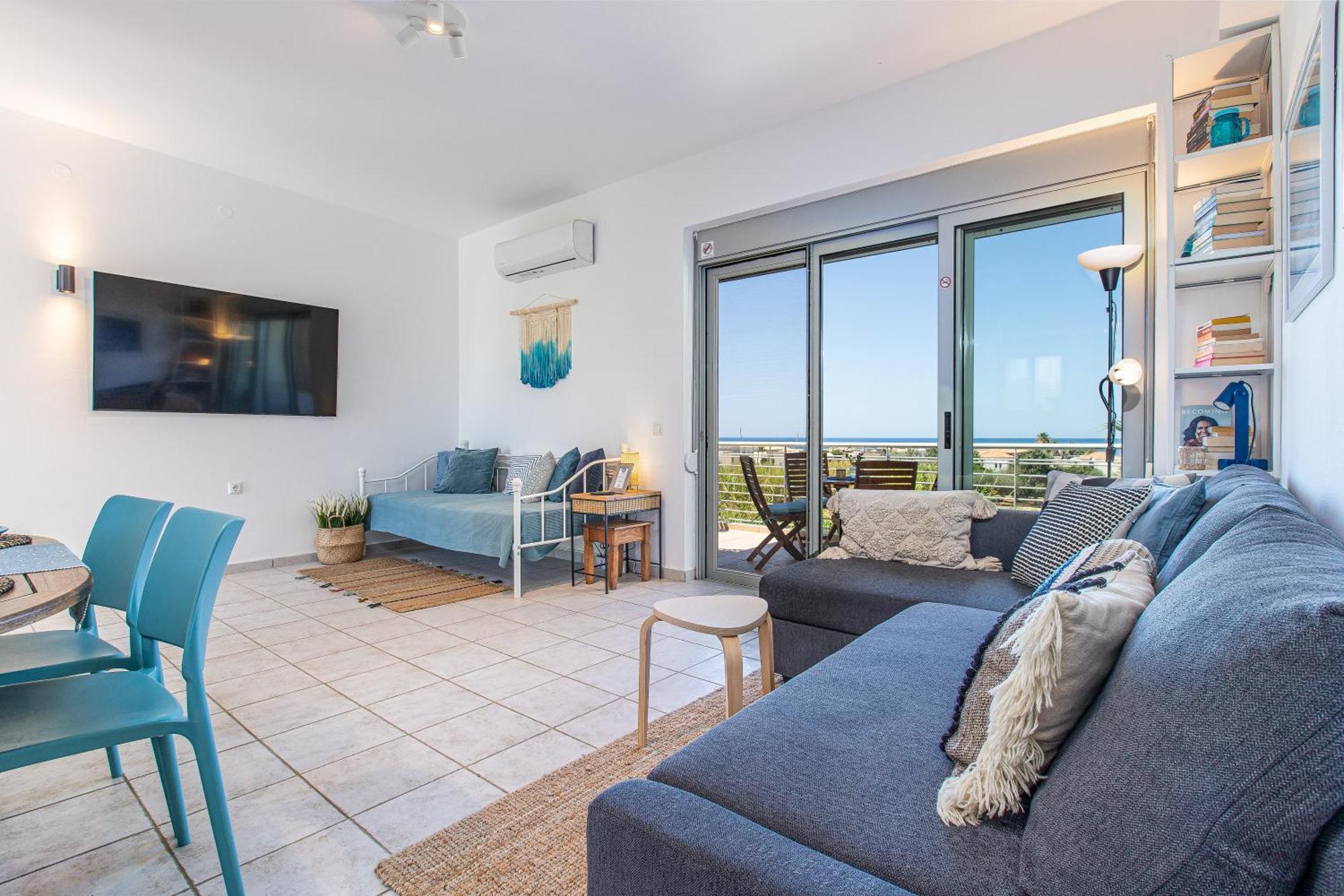 Maleme Yoga Blue Apartment Chania  Exterior photo