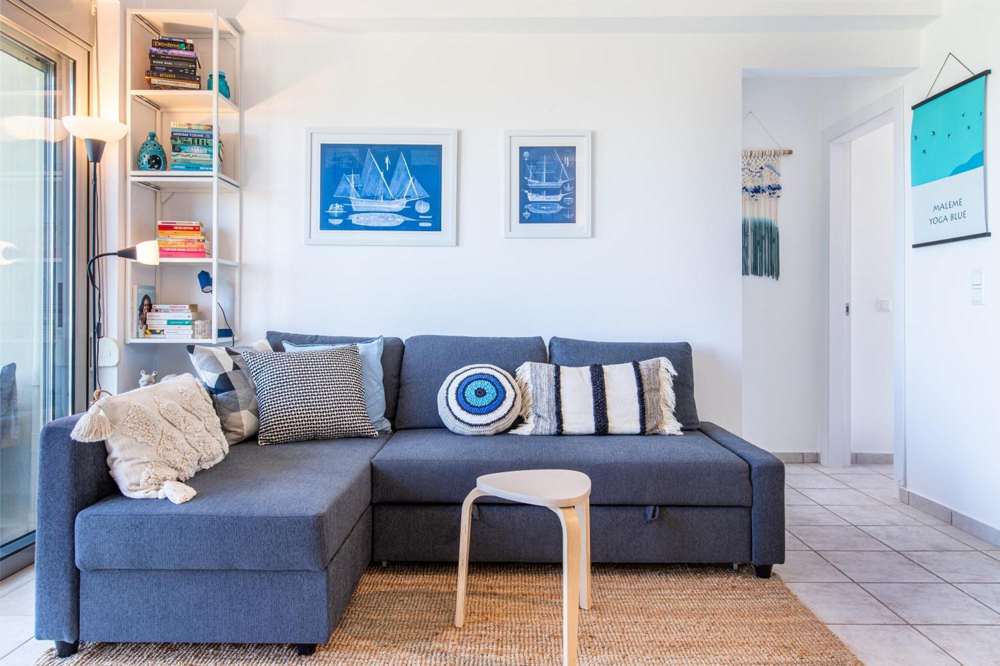Maleme Yoga Blue Apartment Chania  Exterior photo