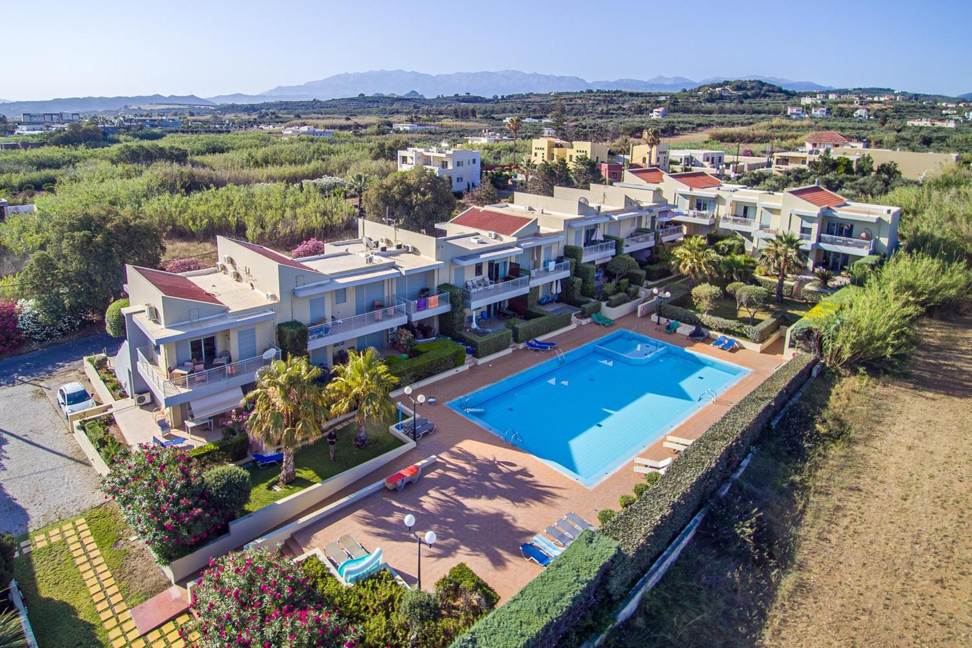 Maleme Yoga Blue Apartment Chania  Exterior photo