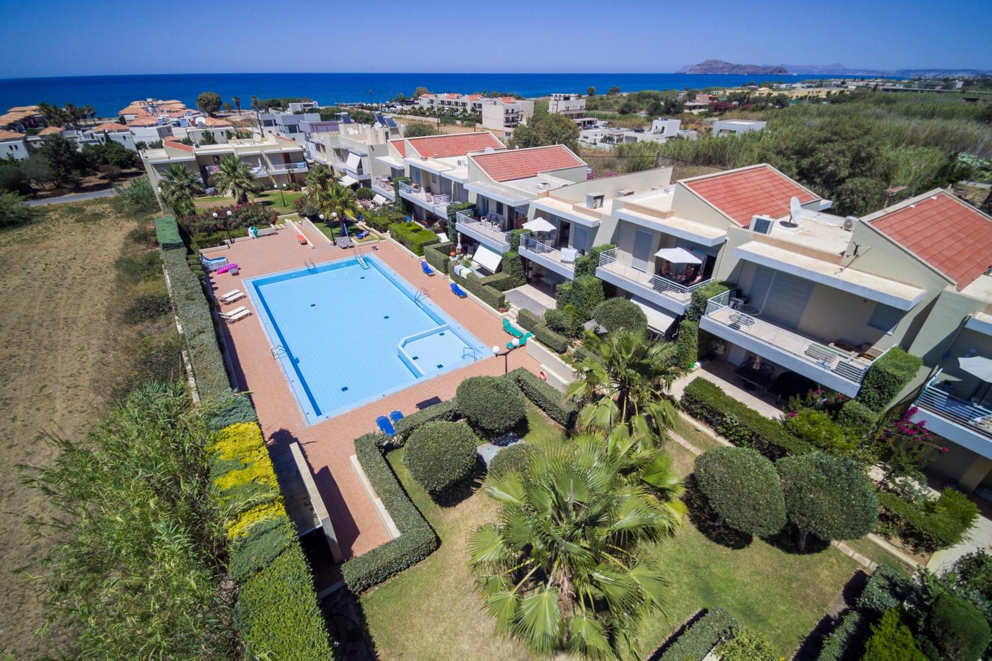 Maleme Yoga Blue Apartment Chania  Exterior photo